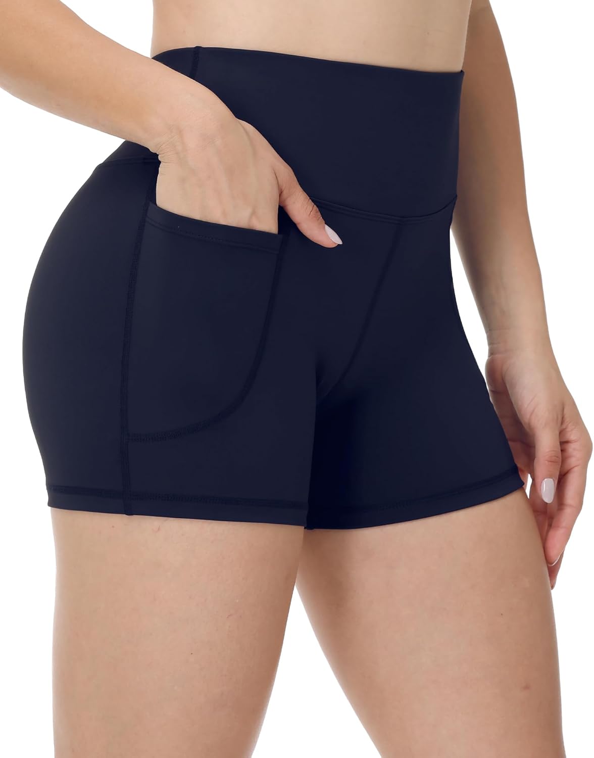 Runhit Women’s Biker Shorts with Pockets