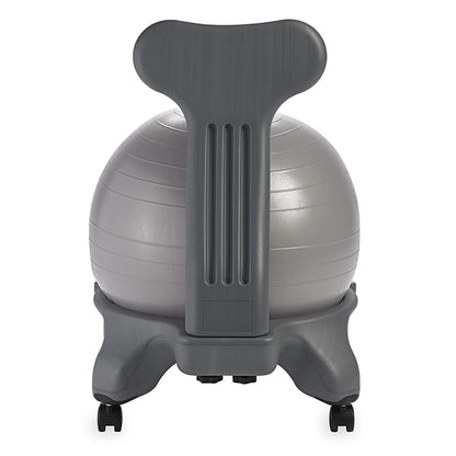 Gaiam Classic Balance Ball Chair – Ergonomic Yoga Ball Seat