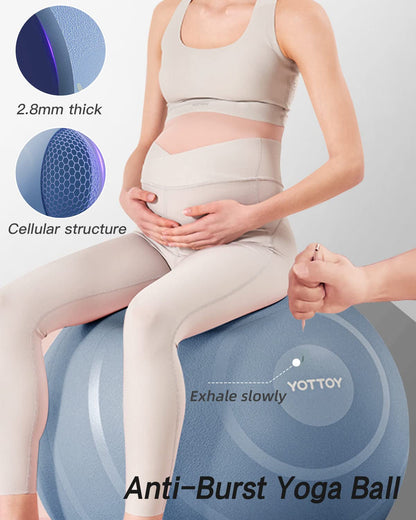 YOTTOY Anti-Burst Exercise Ball