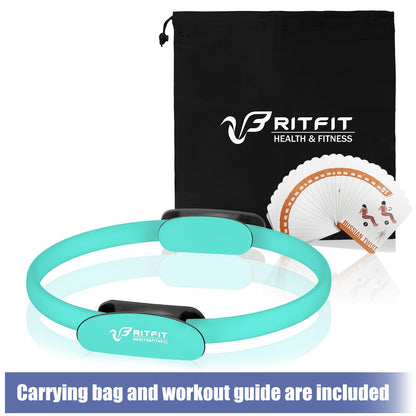 RitFit 14" Pilates Magic Ring with Workout Guide
