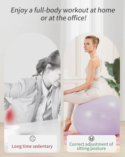 YOTTOY Anti-Burst Exercise Ball