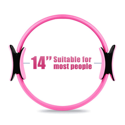 RitFit 14" Pilates Magic Ring with Workout Guide
