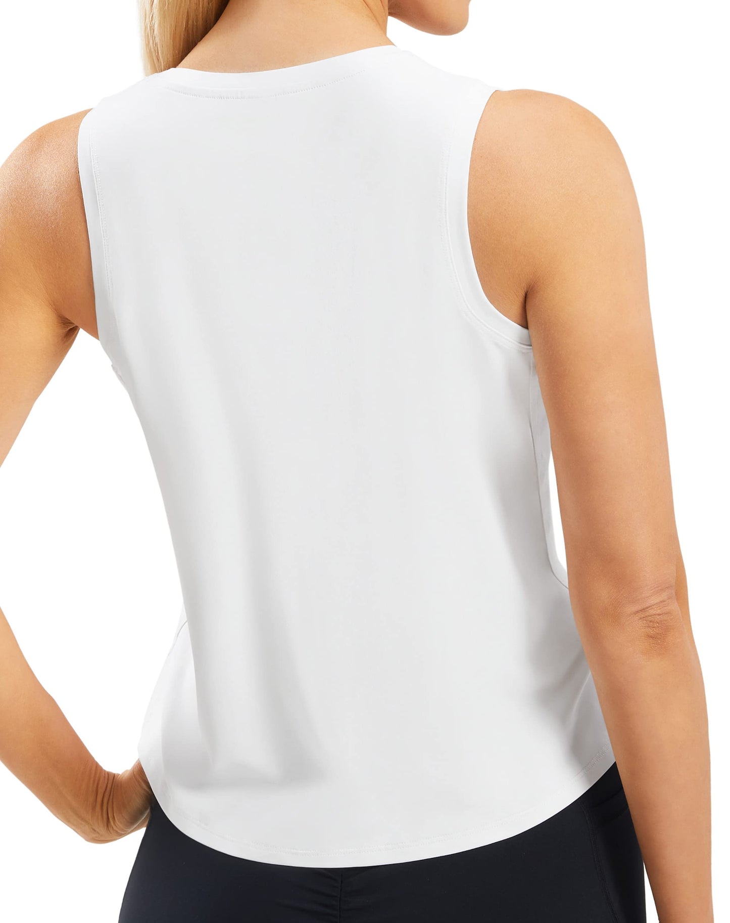 JOYSPELS Ice Silk Crop Tank Top