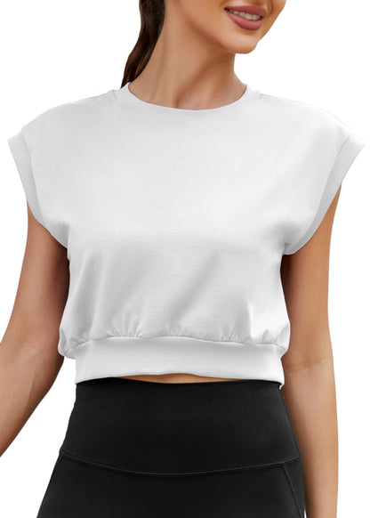 Mippo Women’s Crop Workout Top