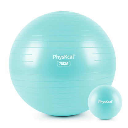 Yoga Ball with Pump – 4 Sizes for Fitness & Therapy