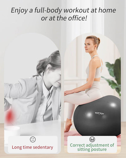 YOTTOY Anti-Burst Exercise Ball