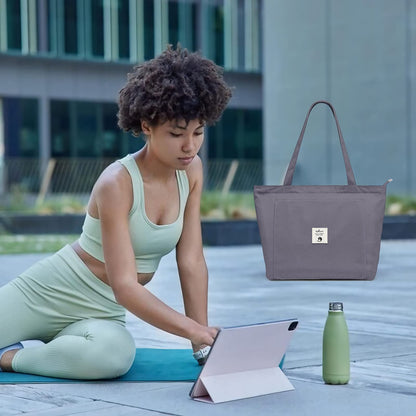 WLLWOO Yoga Mat Tote Bag for Women