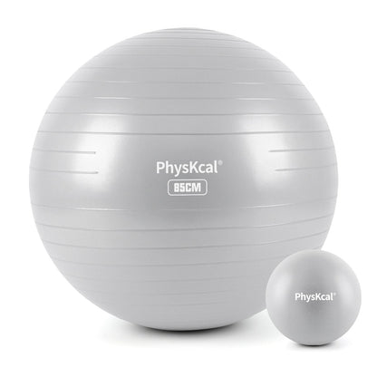 Yoga Ball with Pump – 4 Sizes for Fitness & Therapy