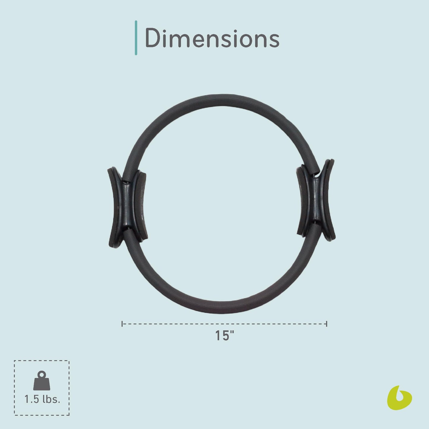 Balanced Body Ultra-Fit Pilates Ring – Thigh & Leg Exerciser