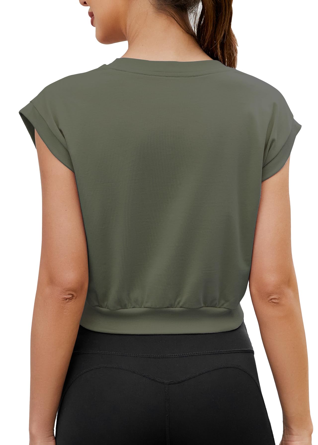 Mippo Women’s Crop Workout Top
