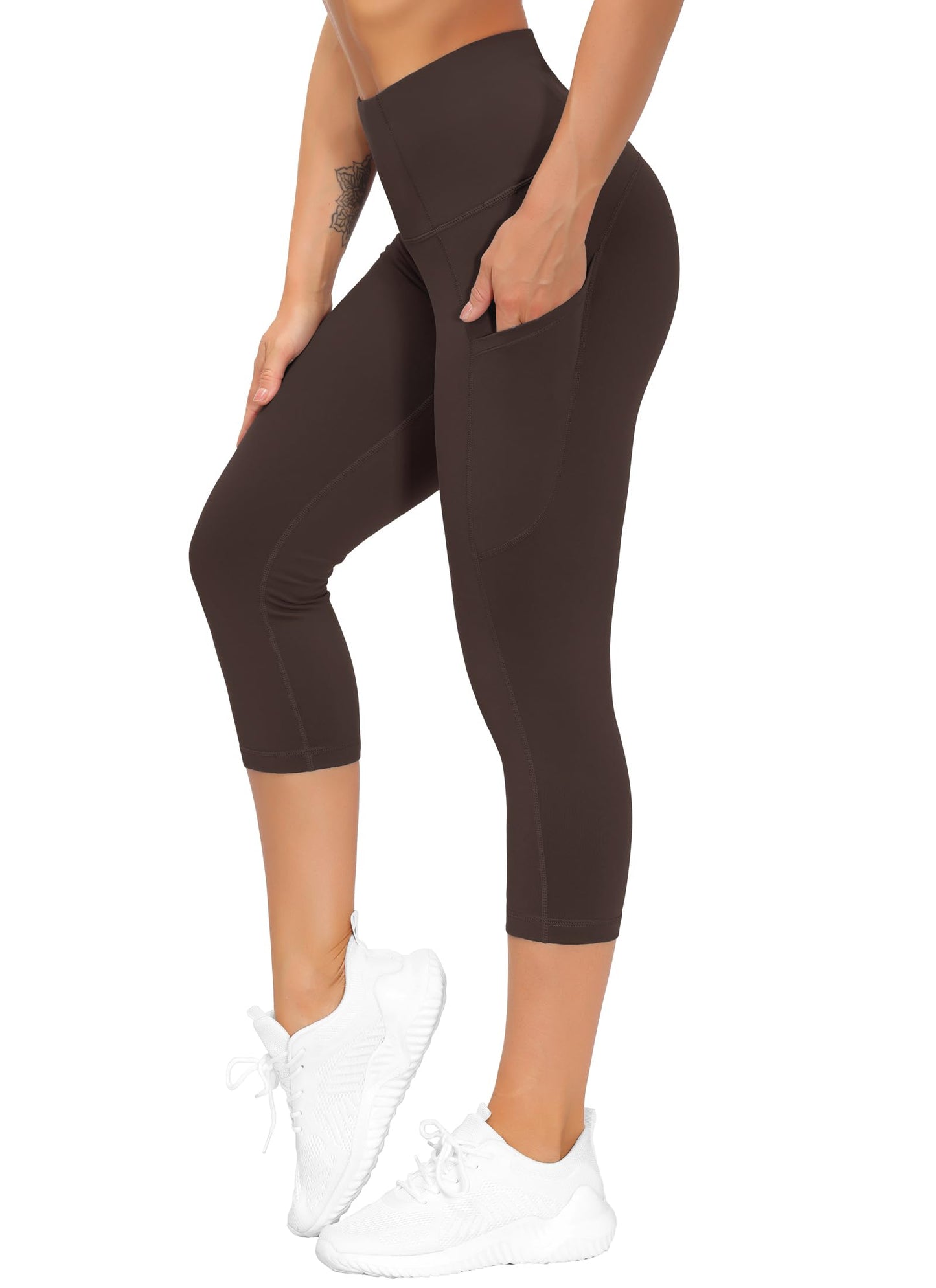 The Gym People High Waist Yoga Pants with Pockets