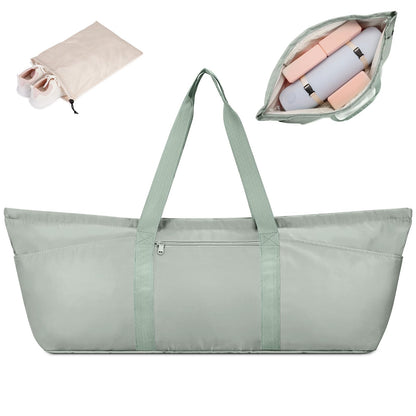 Large Yoga Mat Bag with Shoe & Wet Pocket