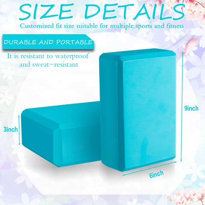 Outus 20pcs Yoga Blocks – High Density Non-Slip Bricks
