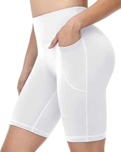 Runhit Women’s Biker Shorts with Pockets