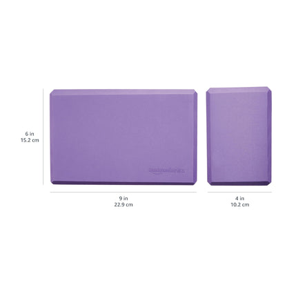 Amazon Basics Yoga Block, Set of 2