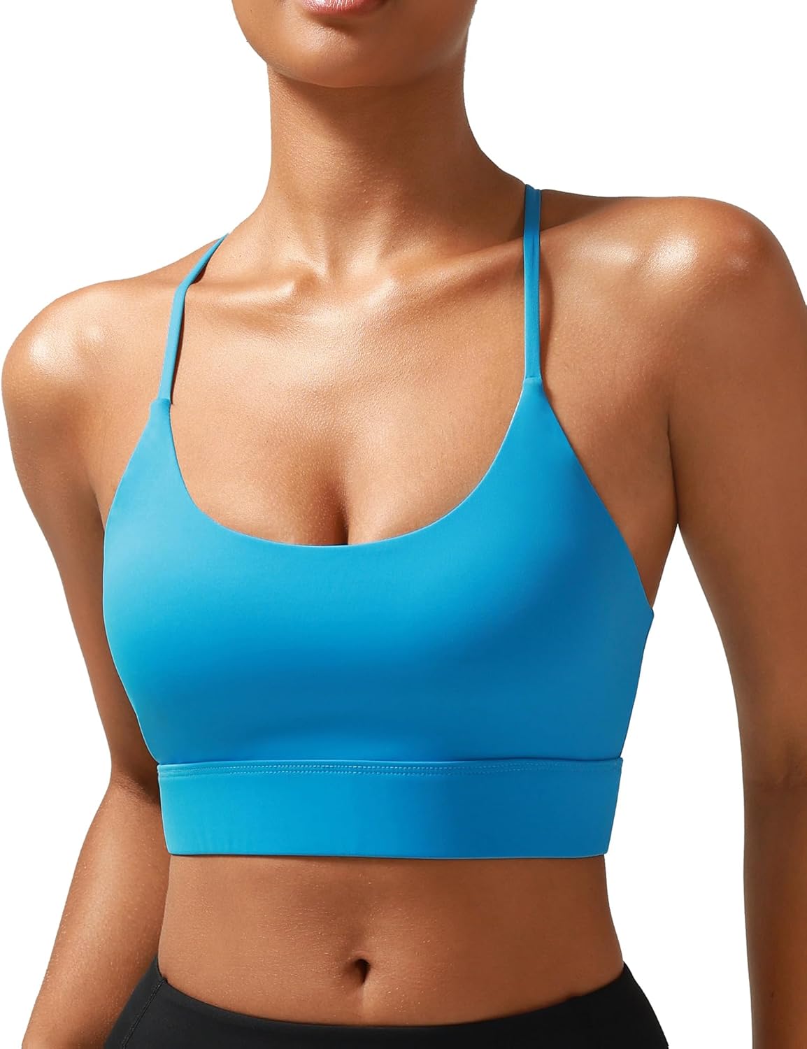 Women’s Padded Crisscross Back Sports Bra