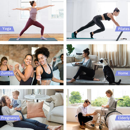 YeuG Non-Slip Pilates Socks for Women (4/6 Pairs)
