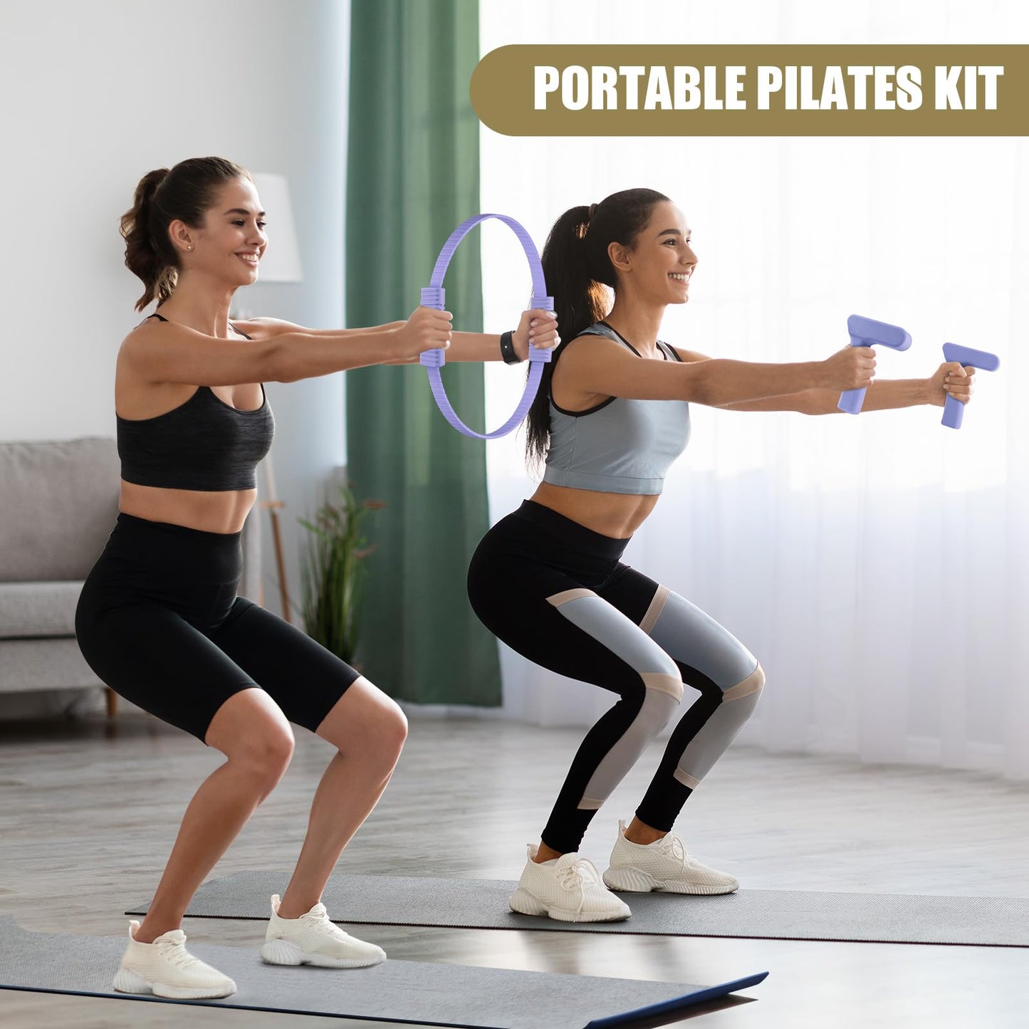 Pilates Ring & Ball Workout Set