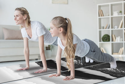 Non-Slip TPE Yoga & Exercise Mat with Strap