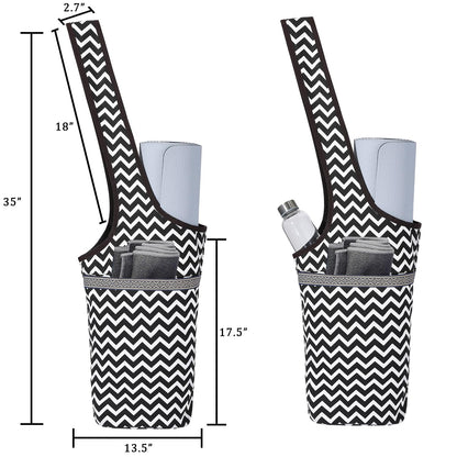 Ewedoos Yoga Mat Bag with Pocket