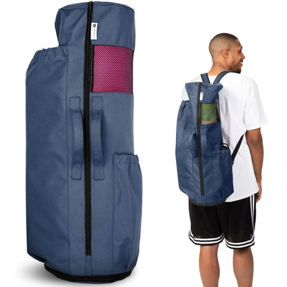 MAGNILAY Yoga Mat Bag with Adjustable Strap & Pockets