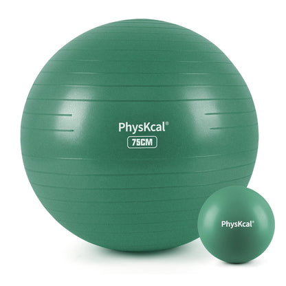 Yoga Ball with Pump – 4 Sizes for Fitness & Therapy