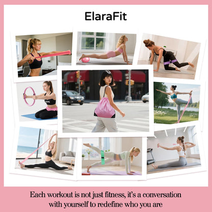 Home Pilates Kit with Rings, Balls & Resistance Bands