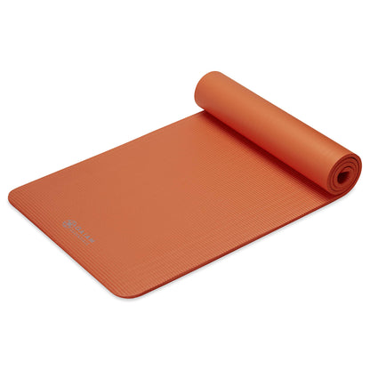 Gaiam Essentials Thick Yoga Mat with Carrier Strap