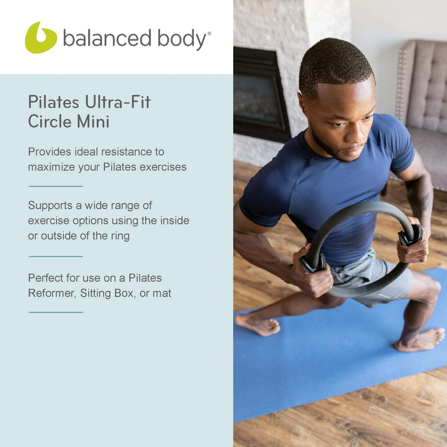 Balanced Body Ultra-Fit Pilates Ring – Thigh & Leg Exerciser