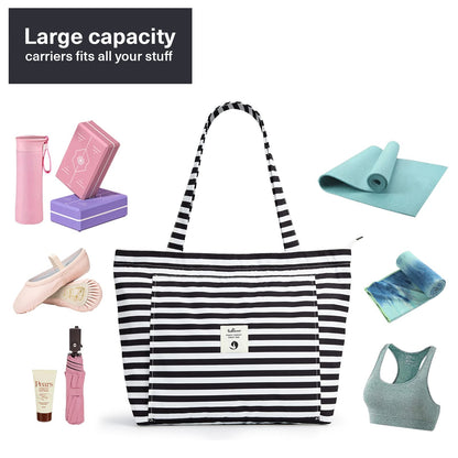 WLLWOO Yoga Mat Tote Bag for Women