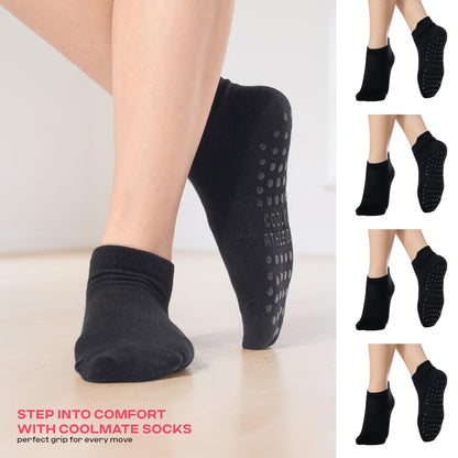 CoolMate Women’s Non-Slip Pilates Yoga Socks