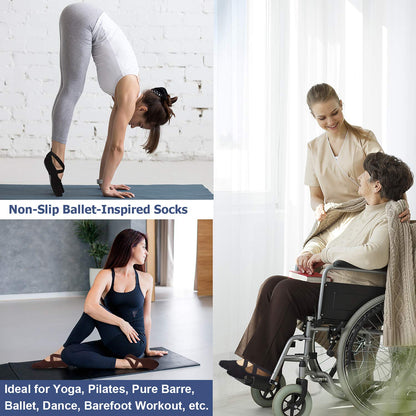 Ozaiic Non-Slip Yoga Socks for Women