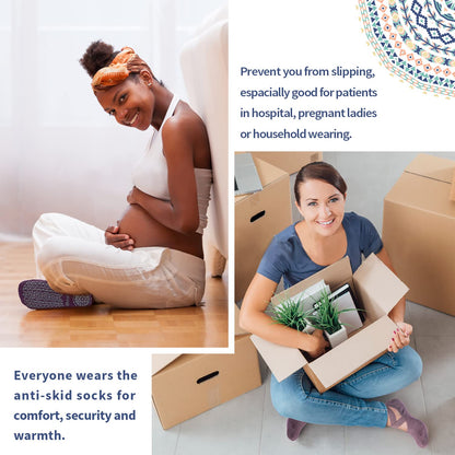 Ozaiic Non-Slip Yoga Socks for Women