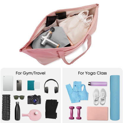 Large Yoga Mat Bag with Shoe & Wet Pocket