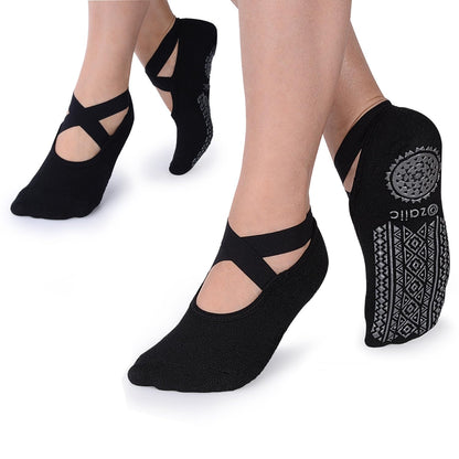 Ozaiic Non-Slip Yoga Socks for Women