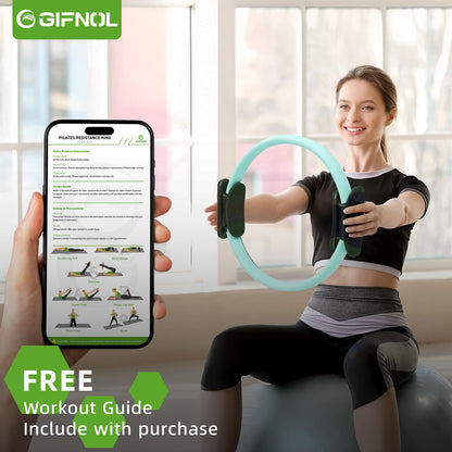Pilates Ring & Ball Set with Resistance Bands
