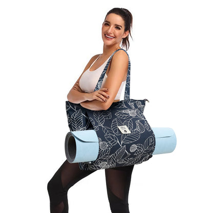 WLLWOO Yoga Mat Tote Bag for Women