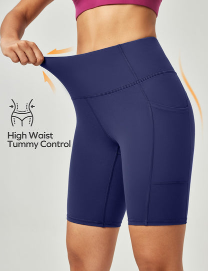 Ewedoos Women’s High-Waist Biker Shorts