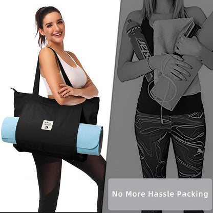 WLLWOO Yoga Mat Tote Bag for Women
