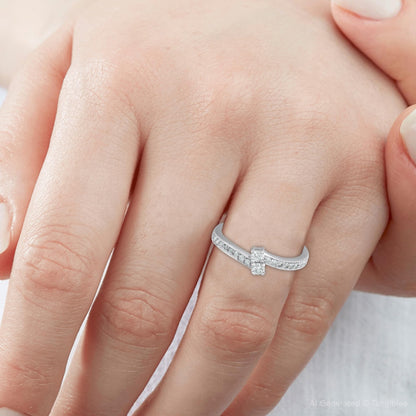 Pompeii 1/4 Ct Diamond Ring