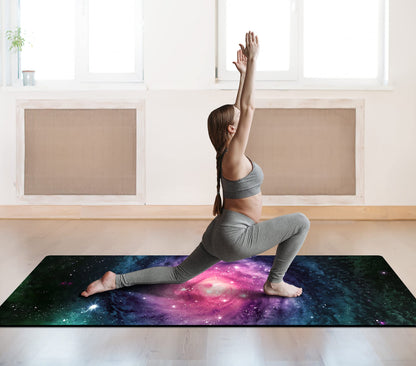 Cifupy Double-Sided Non-Slip Yoga Mat with Strap & Bag