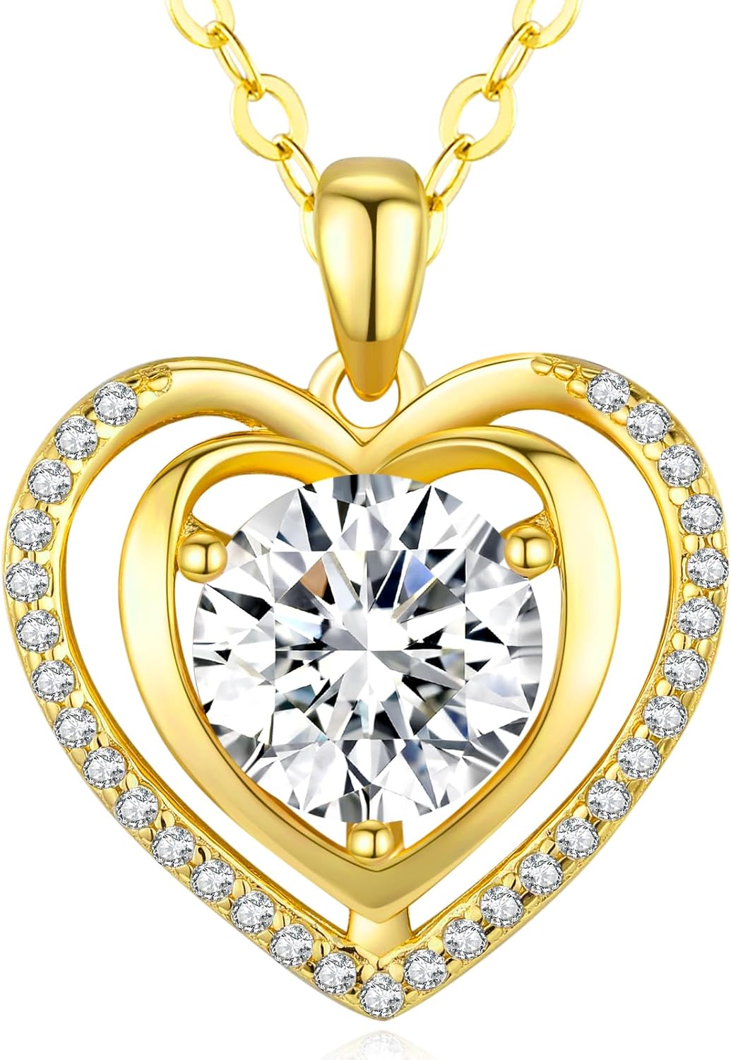 Diamond & Moissanite Jewelry Set