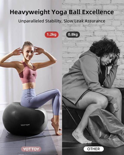 YOTTOY Anti-Burst Exercise Ball