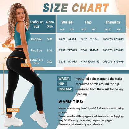 SINOPHANT High Waisted Leggings with Pockets