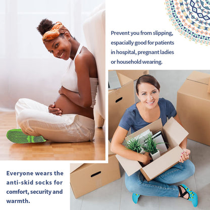 Ozaiic Non-Slip Yoga Socks for Women