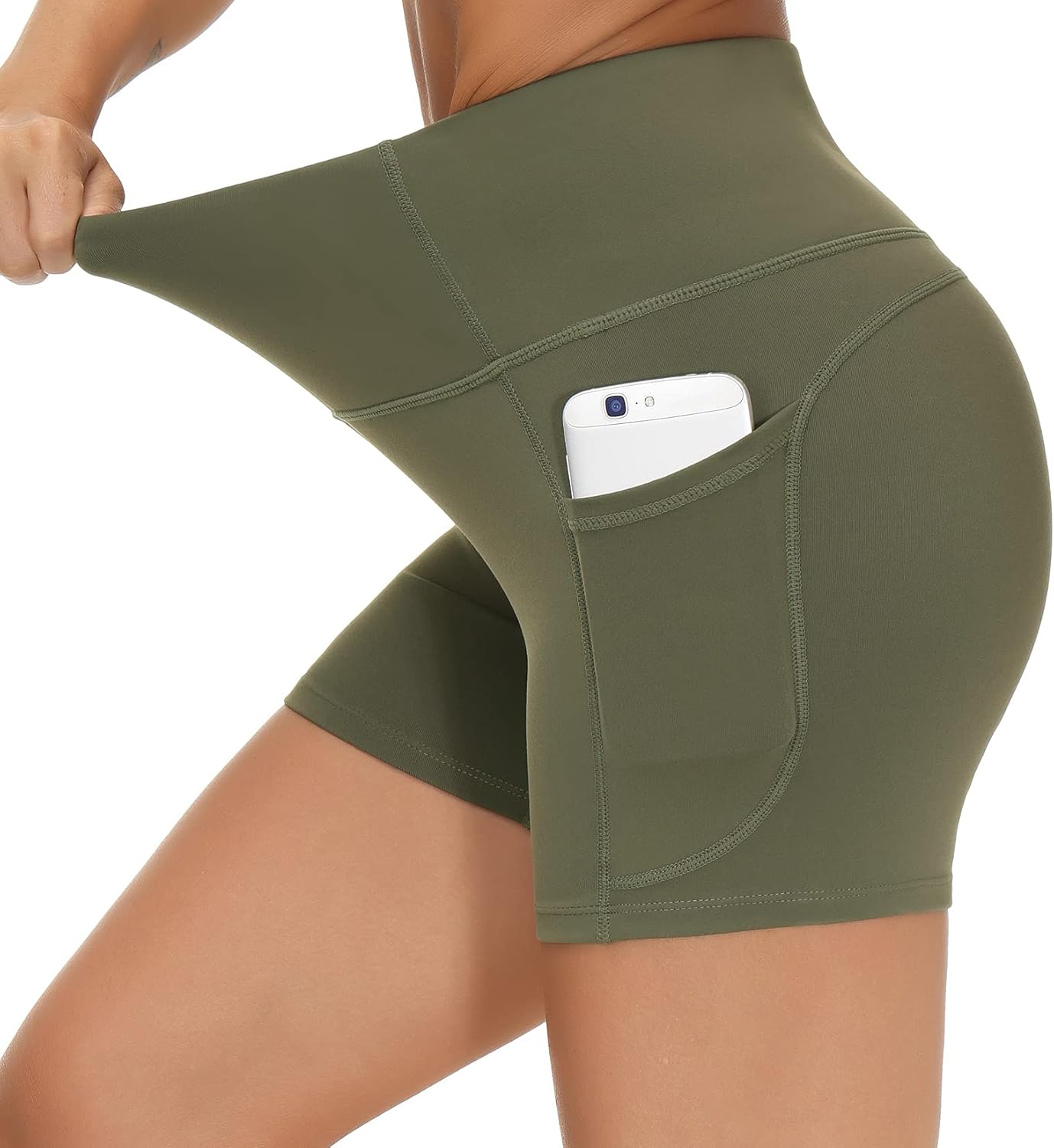 Gym People Women’s High-Waist Yoga Shorts