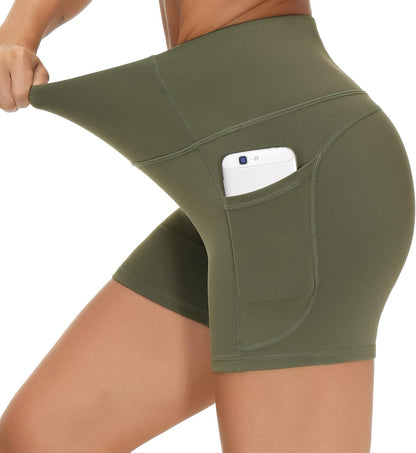 Gym People Women’s High-Waist Yoga Shorts
