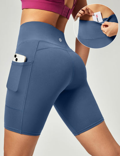 Ewedoos Women’s High-Waist Biker Shorts