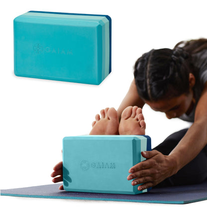 Gaiam Yoga Block – Foam Support for Yoga & Pilates