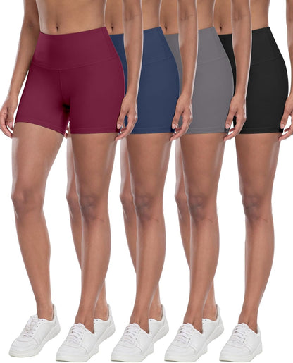 CHRLEISURE Women’s High-Waist Biker Yoga Shorts